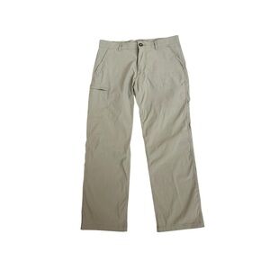 UB Tech Beige Casual Cargo Slacks Pants